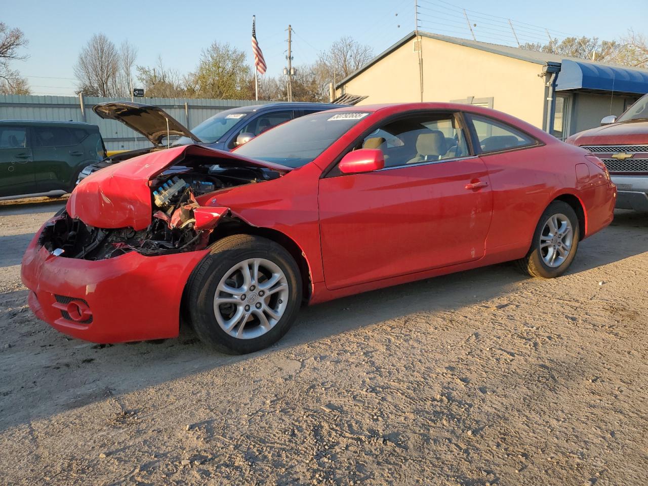 2008 Toyota Solara Sport, VIN 4T1CA30P98U148785 — Front end
