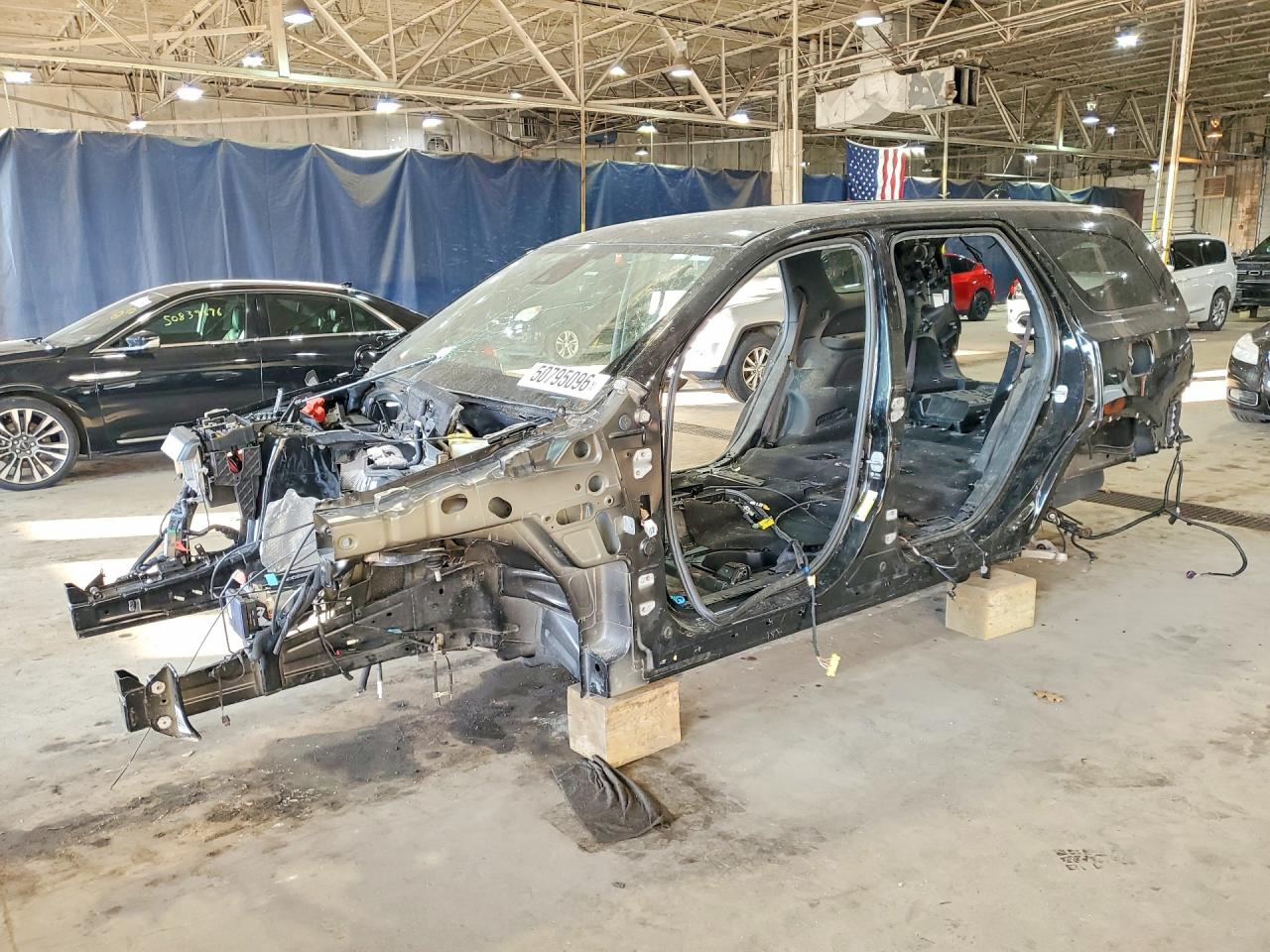 2021 Dodge Durango R/T, VIN 1C4SDJCT3MC764826 — Stripped