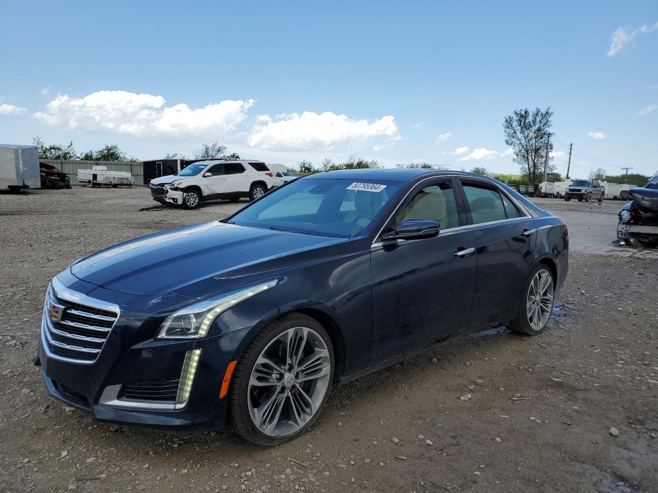 2019 Cadillac CTS Luxury AWD, VIN 1G6AX5SX7K0120682 — Undercarriage