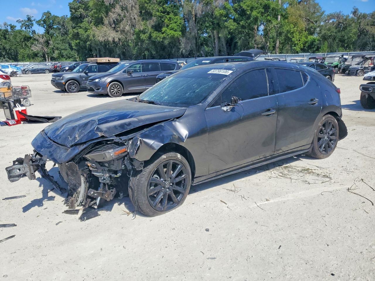 2023 Mazda 3 2.5 Turbo, VIN JM1BPBJY5P1618519 — Опрокидывание