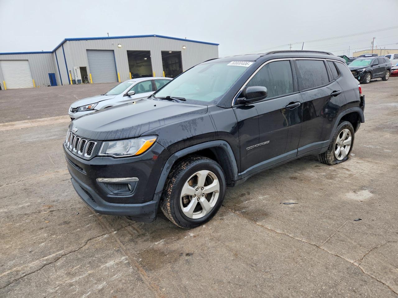 2020 Jeep Compass Latitude, VIN 3C4NJDBB8LT150437 — Rear end