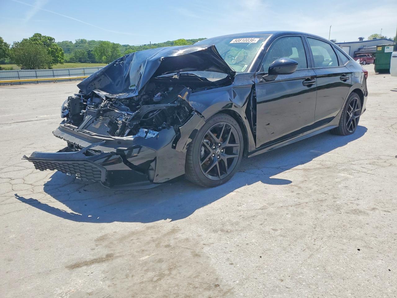 2025 Honda Civic Sport, VIN 2HGFE2F53SH509428 — Front end