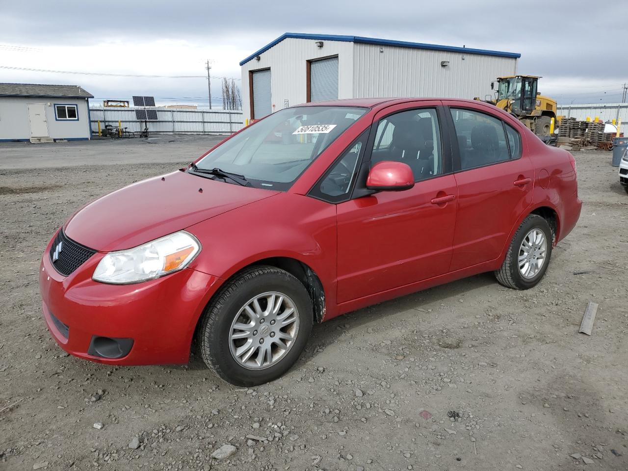 2013 Suzuki SX4 LE, VIN JS2YC5A34D6100482 — Rear end