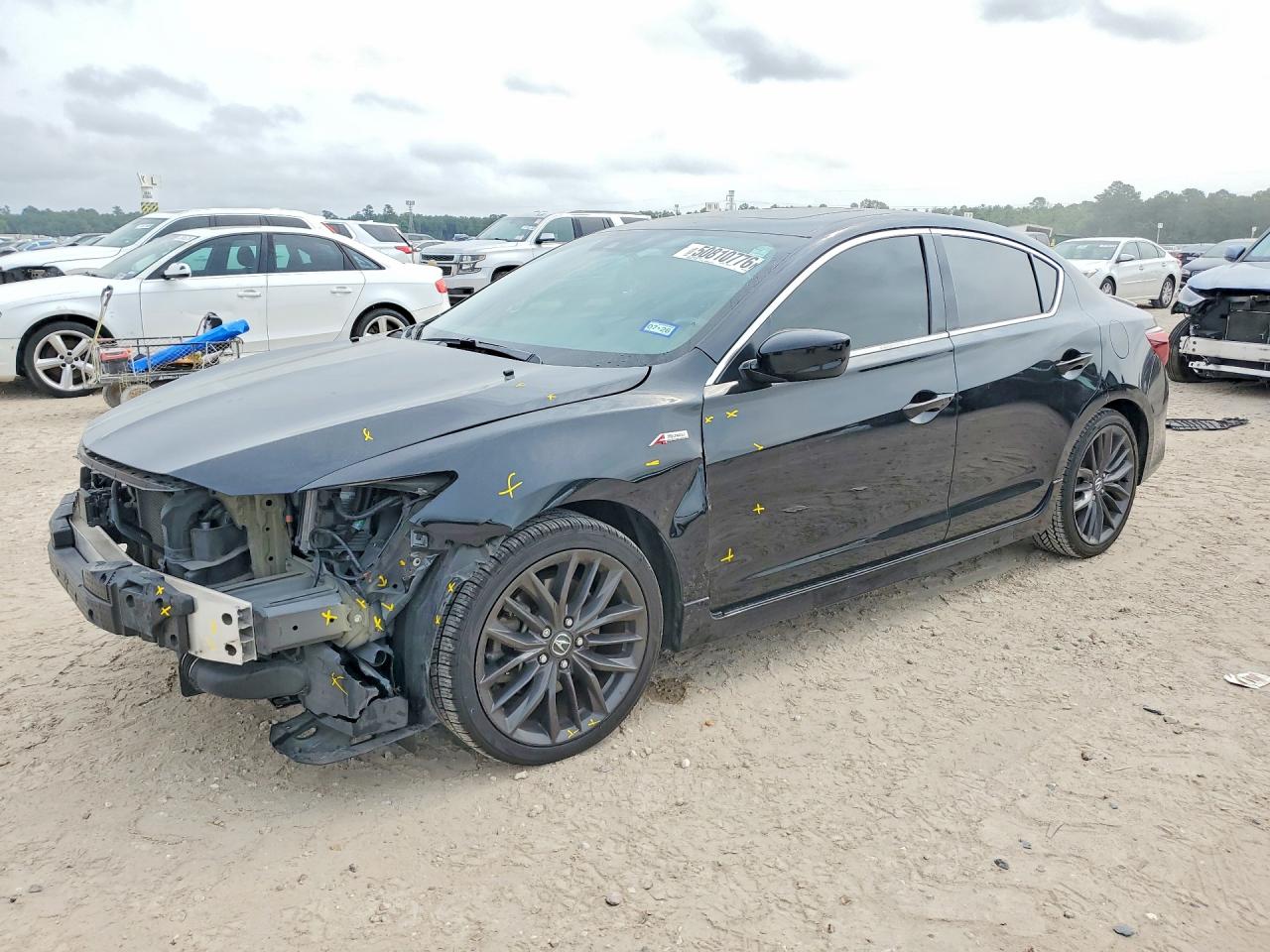 2022 Acura ILX Premium, VIN 19UDE2F84NA000758 — Front end