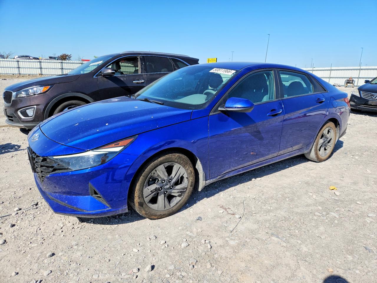 2021 Hyundai Elantra SEL, VIN 5NPLM4AG7MH026317 — Undercarriage