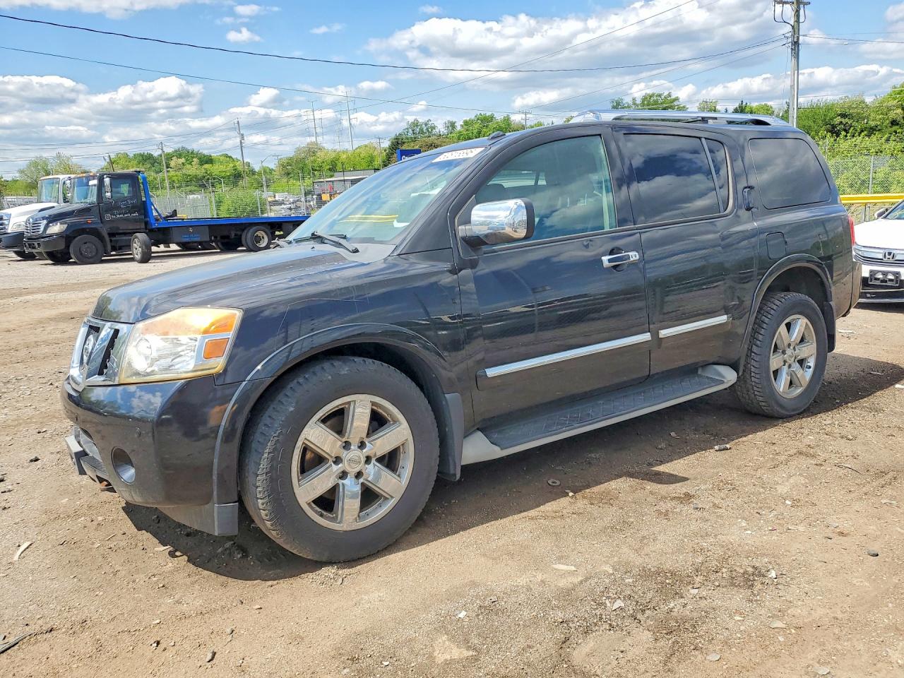 2011 Nissan Armada Platinum, VIN 5N1AA0NE2BN602180 — Undercarriage