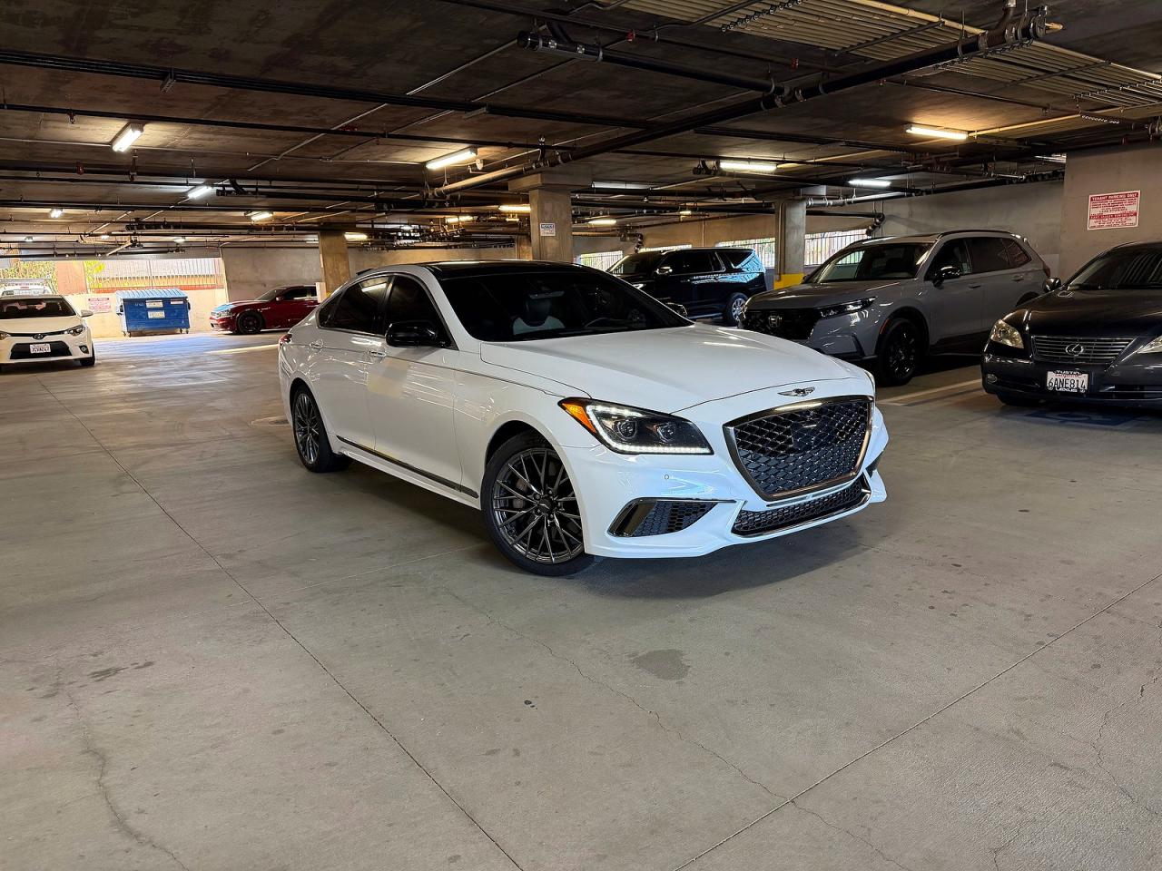 2018 Genesis G80 Sport, VIN KMHGN4JB3JU230984 — Normal wear