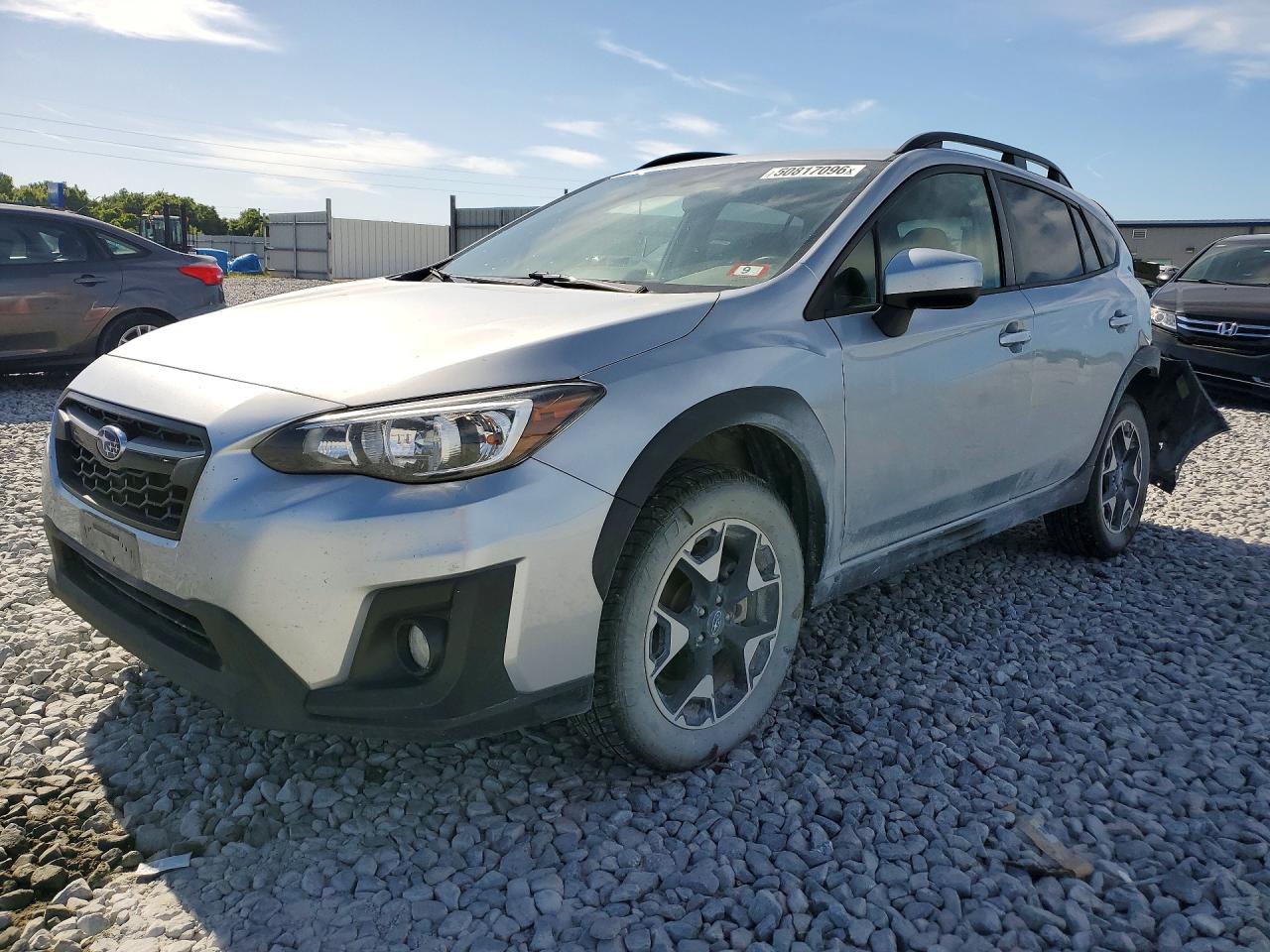 2019 Subaru Crosstrek Premium, VIN JF2GTACCXKH251602 — Rear end