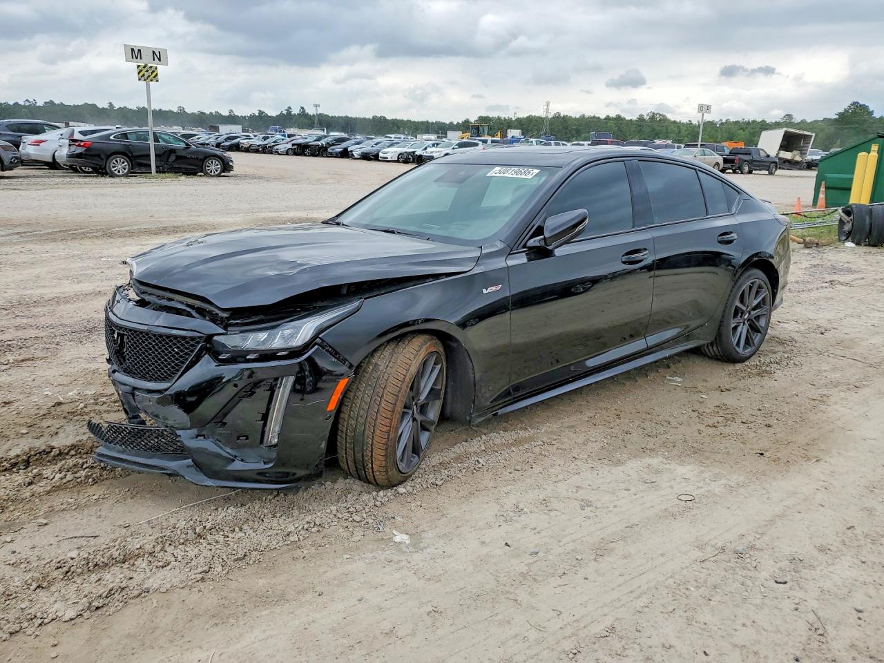2024 Cadillac CT5-V, VIN 1G6DR5RW0R0102586 — Front end