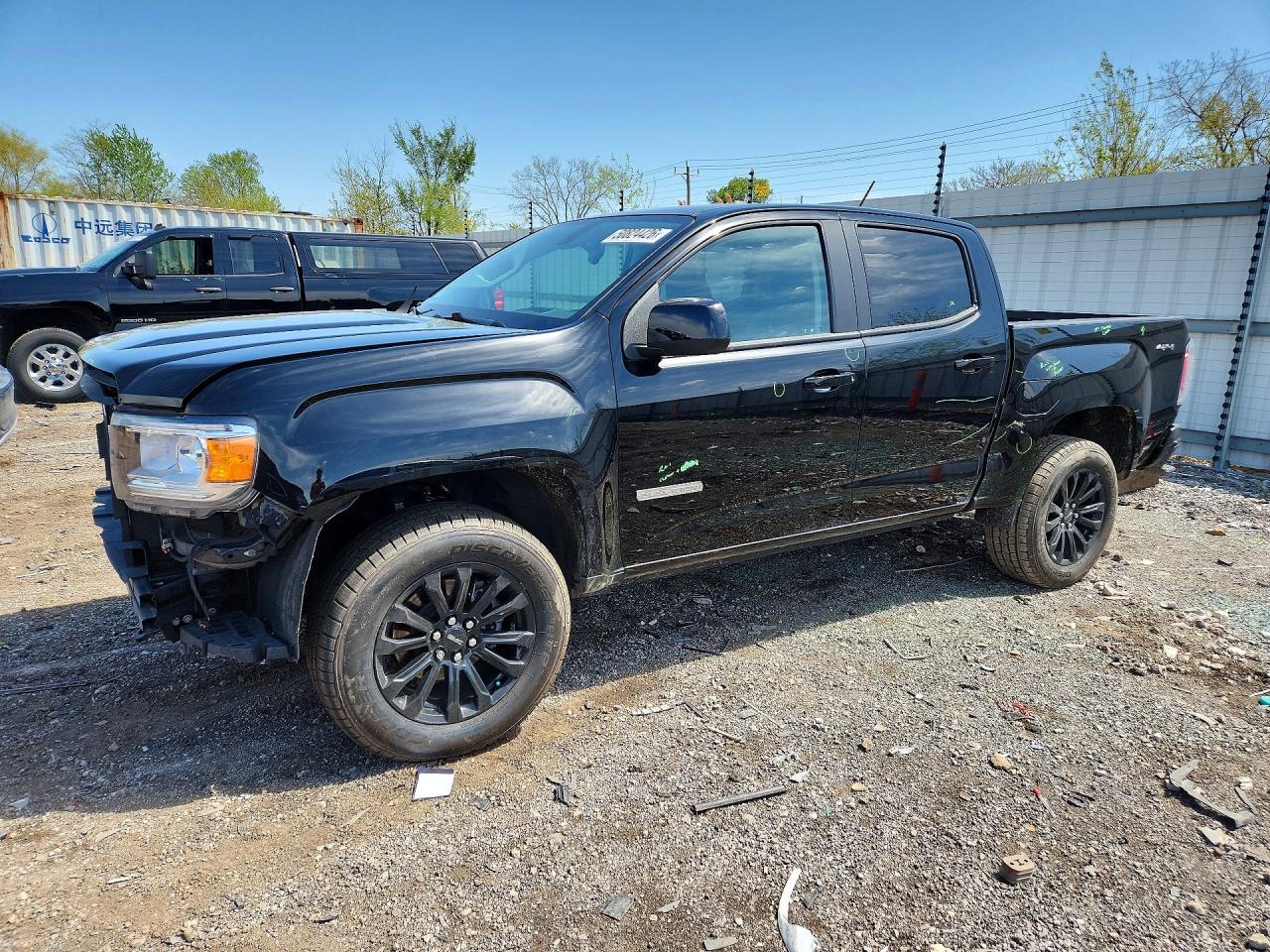 2022 GMC Canyon 4WD Elevation, VIN 1GTG6CEN9N1234531 — Front end