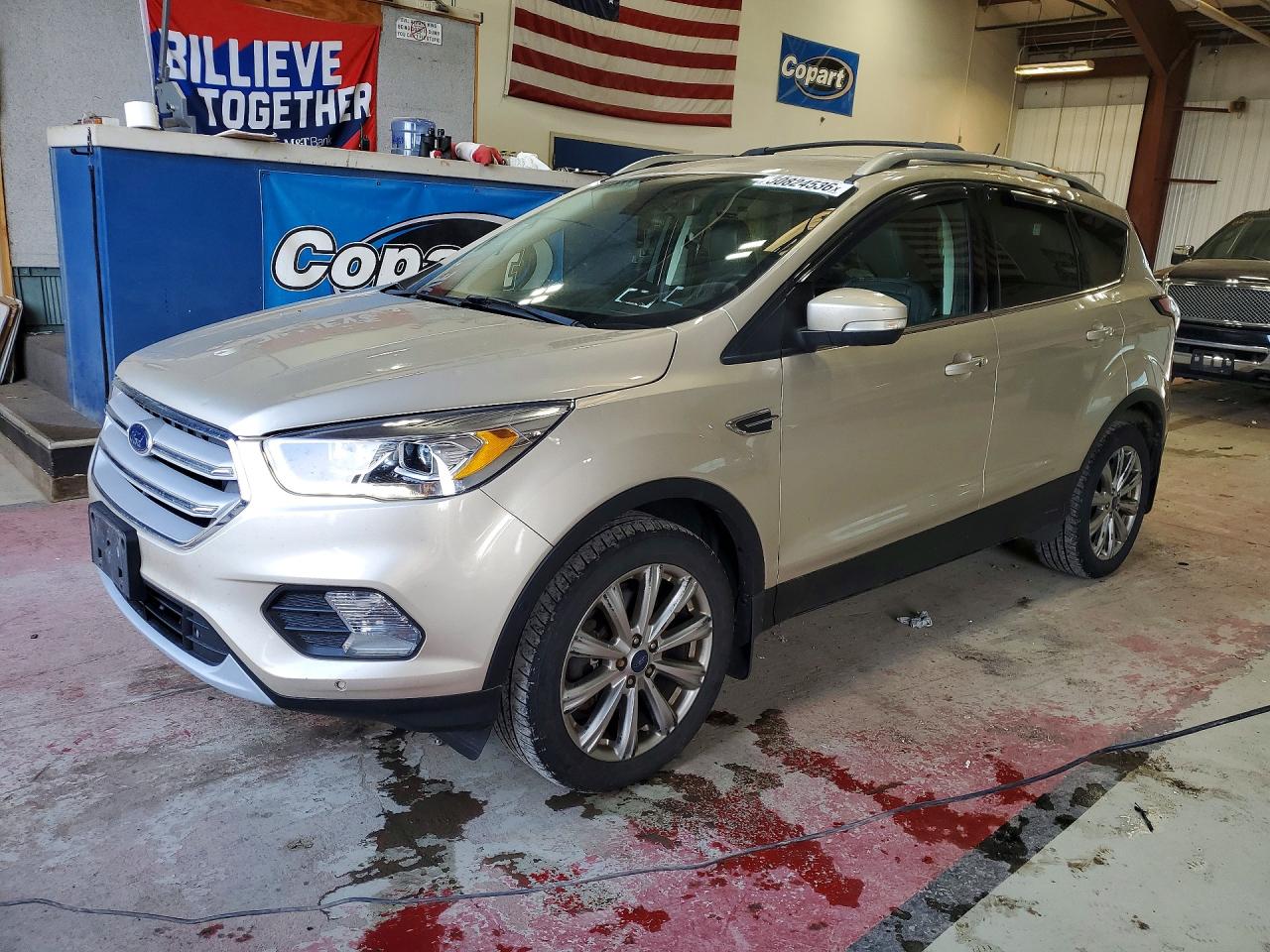 2018 Ford Escape Titanium, VIN 1FMCU9J94JUA81545 — Hail