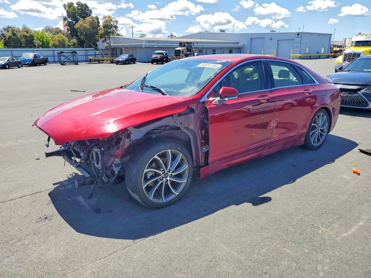2019 Lincoln MKZ Hybrid Reserve I, VIN 3LN6L5LU3KR605643 — Vandalism