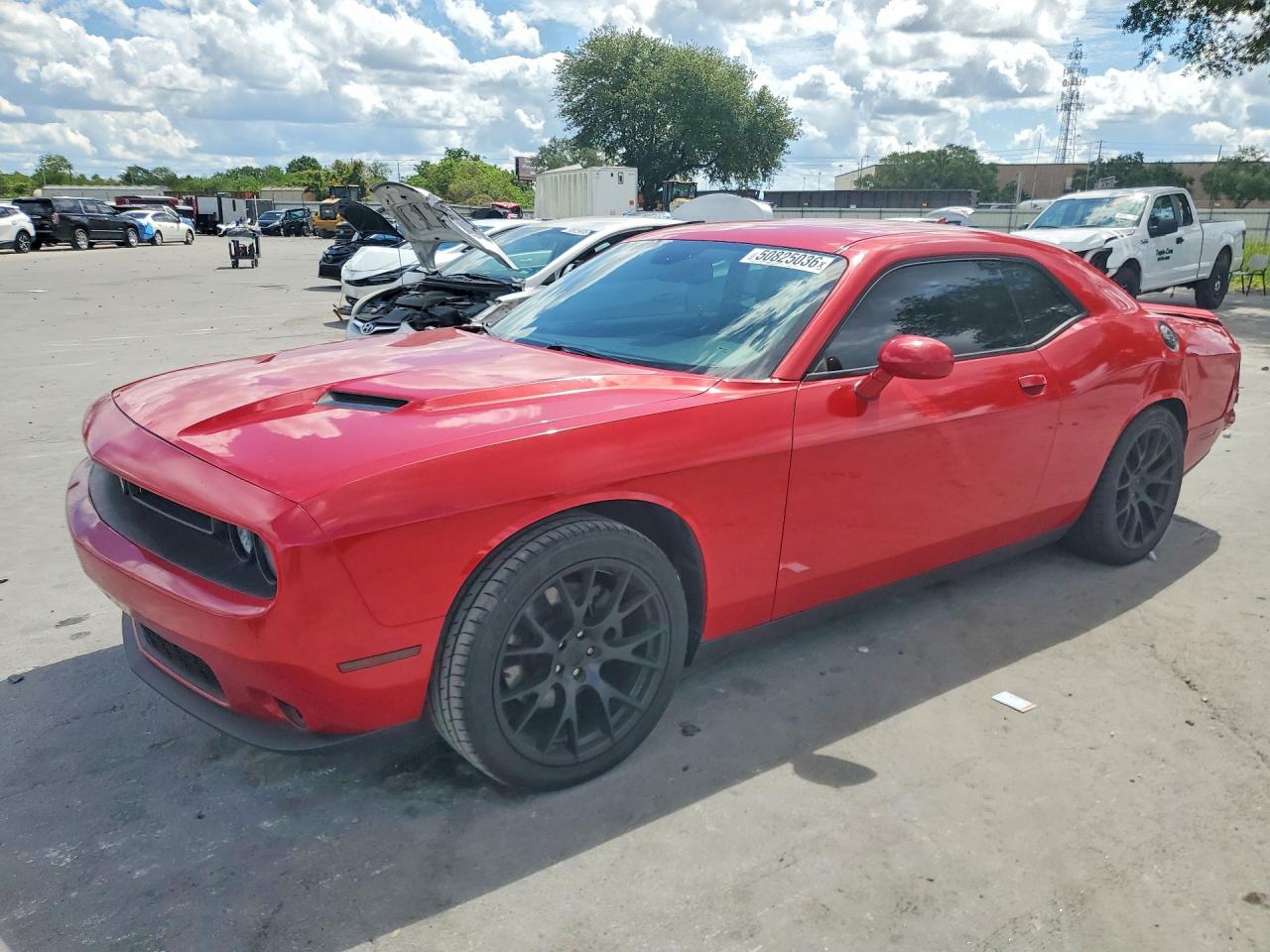 2017 Dodge Challenger SXT Plus, VIN 2C3CDZAGXHH665694 — Rear end