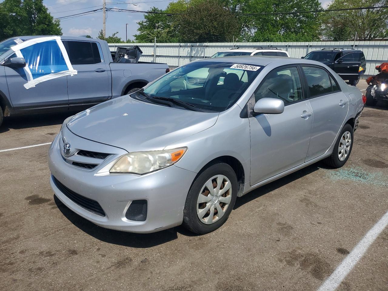 2011 Toyota Corolla LE, VIN JTDBU4EE4B9144013 — Rear end
