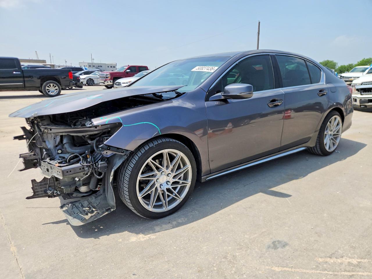 2018 Acura RLX Technology, VIN JH4KC1F5XJC001194 — Front end