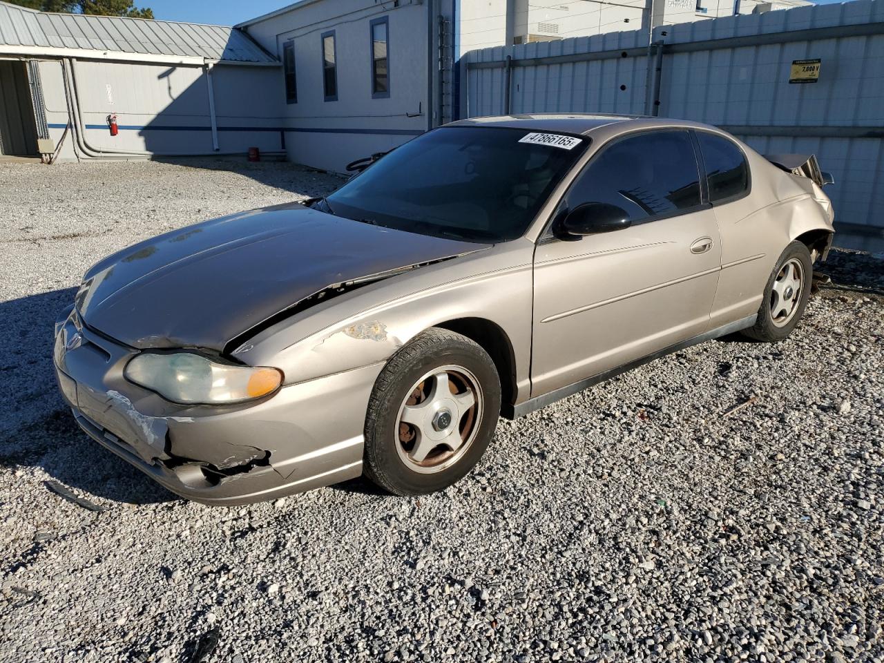 2003 Chevrolet Monte Carlo LS, VIN 2G1WW12E339419311 — Rear end