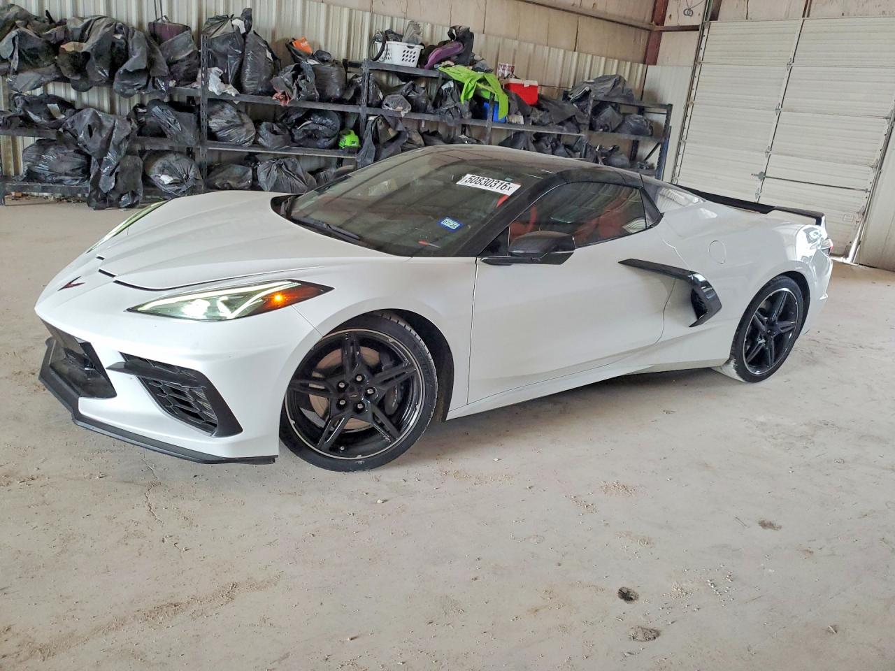 2023 Chevrolet Corvette 3LT, VIN 1G1YC3D42P5137181 — Undercarriage
