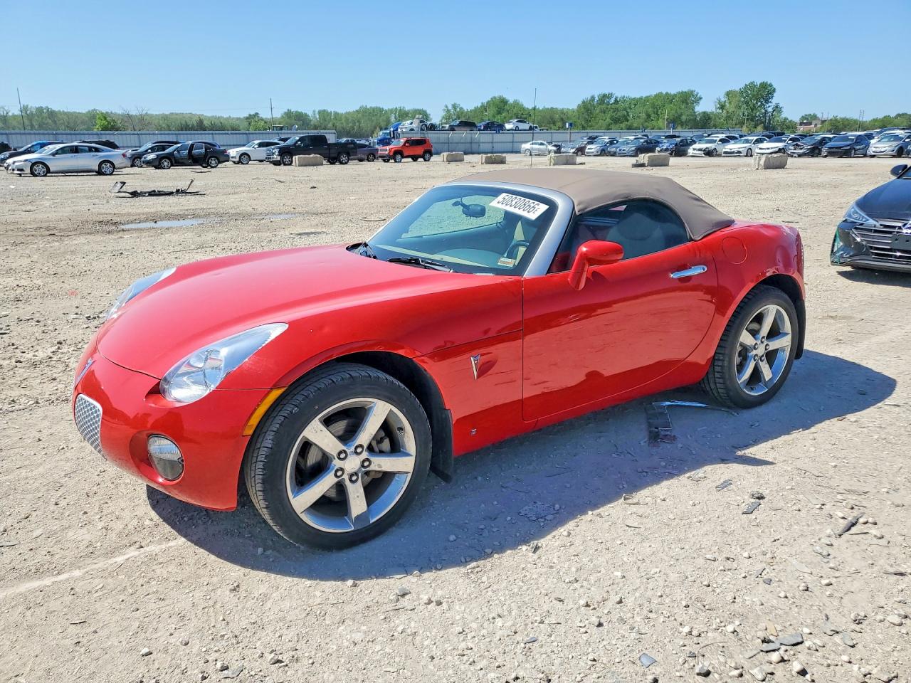 2007 Pontiac Solstice, VIN 1G2MB35B07Y128696 — Hail