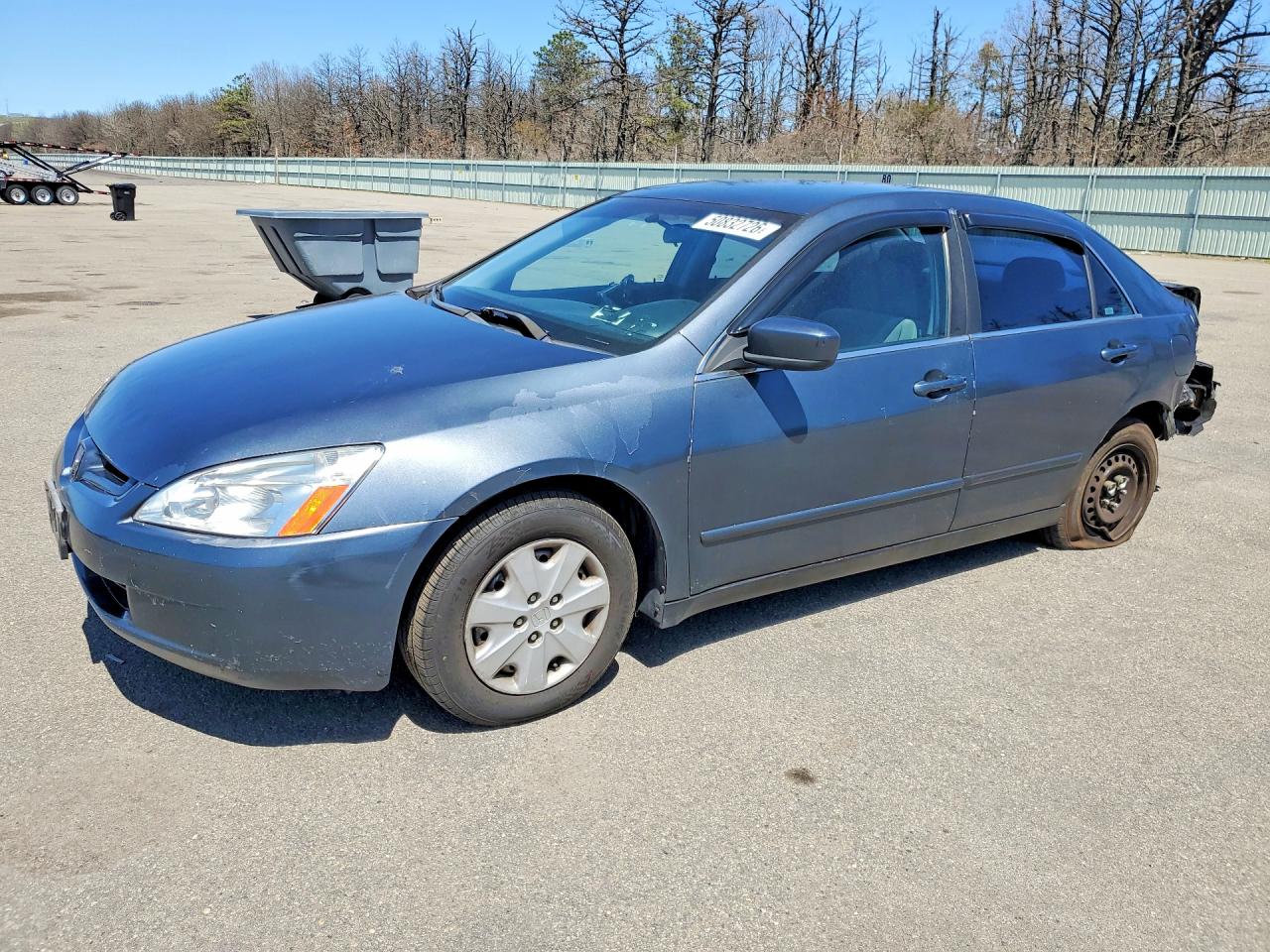 2003 Honda Accord LX, VIN 1HGCM563X3A140444 — Rear end
