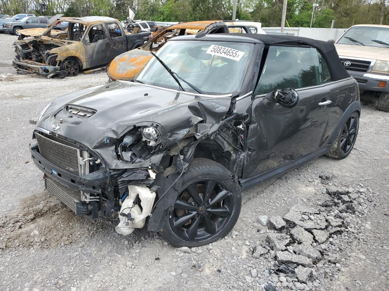 2012 MINI Convertible S, VIN WMWZP3C58CT296381 — По всему кузову
