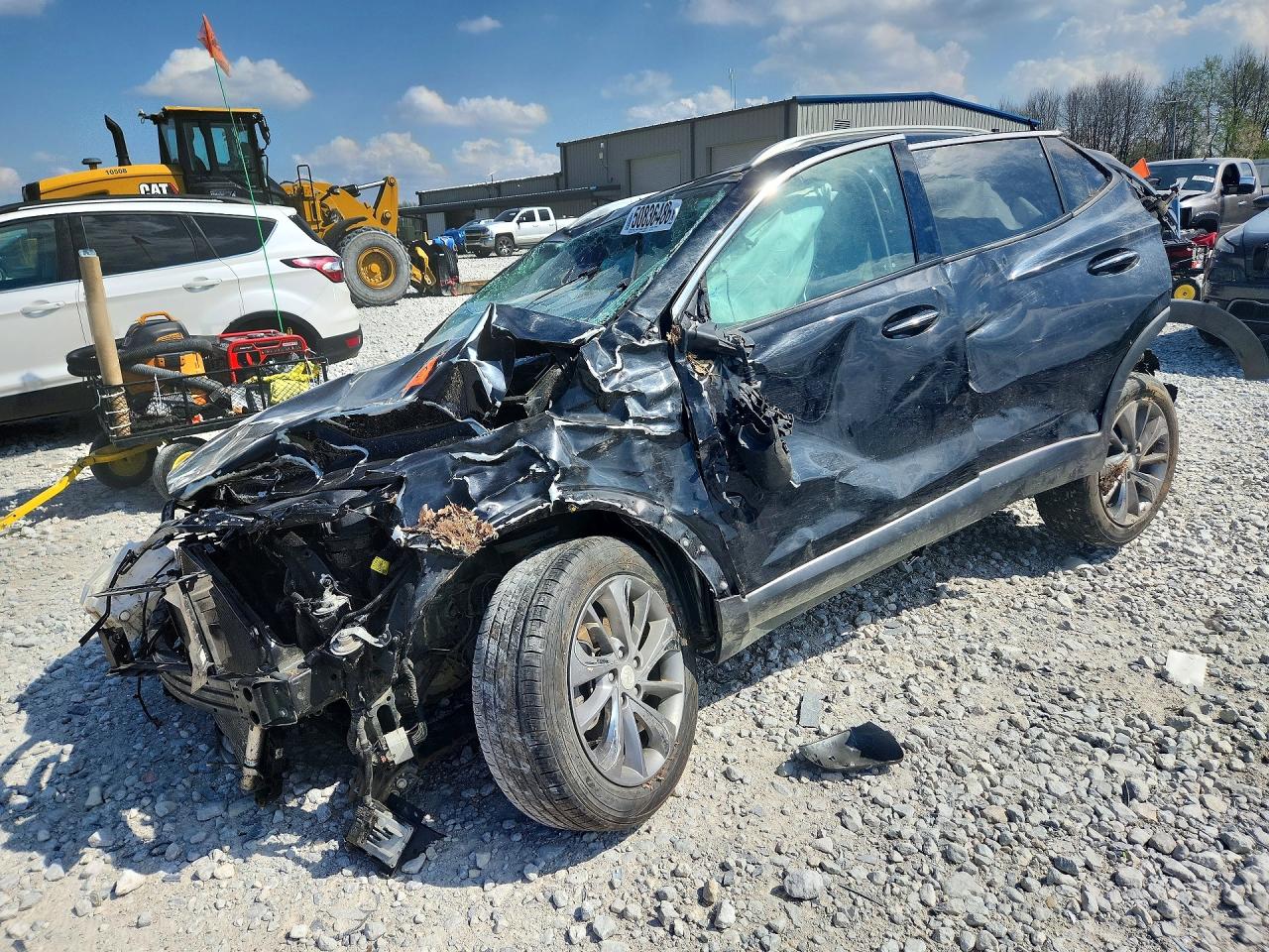 2021 Buick Encore GX Essence, VIN KL4MMGSL9MB174711 — Опрокидывание
