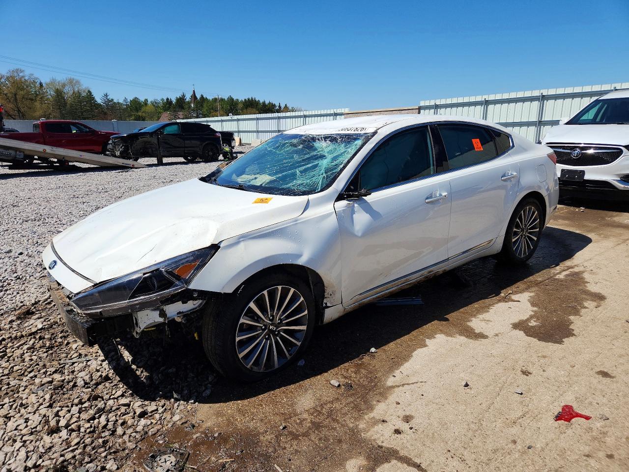 2019 Kia Cadenza Premium, VIN KNALB4J19K5144560 — Rollover