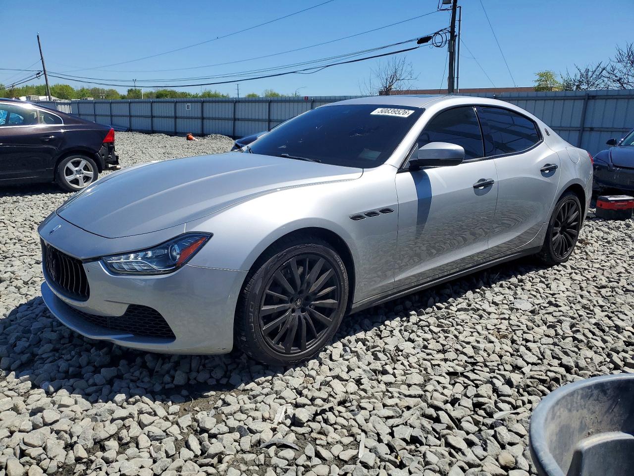 2017 Maserati Ghibli S Q4, VIN ZAM57RTA6H1242660 — Undercarriage