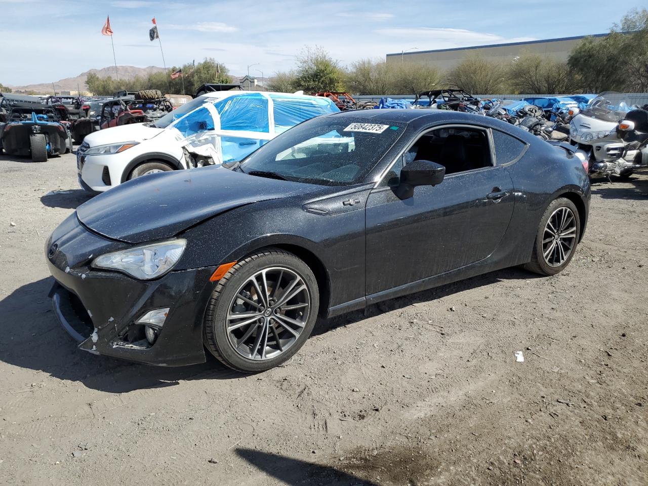 2014 Scion FR-S, VIN JF1ZNAA12E8706567 — Side