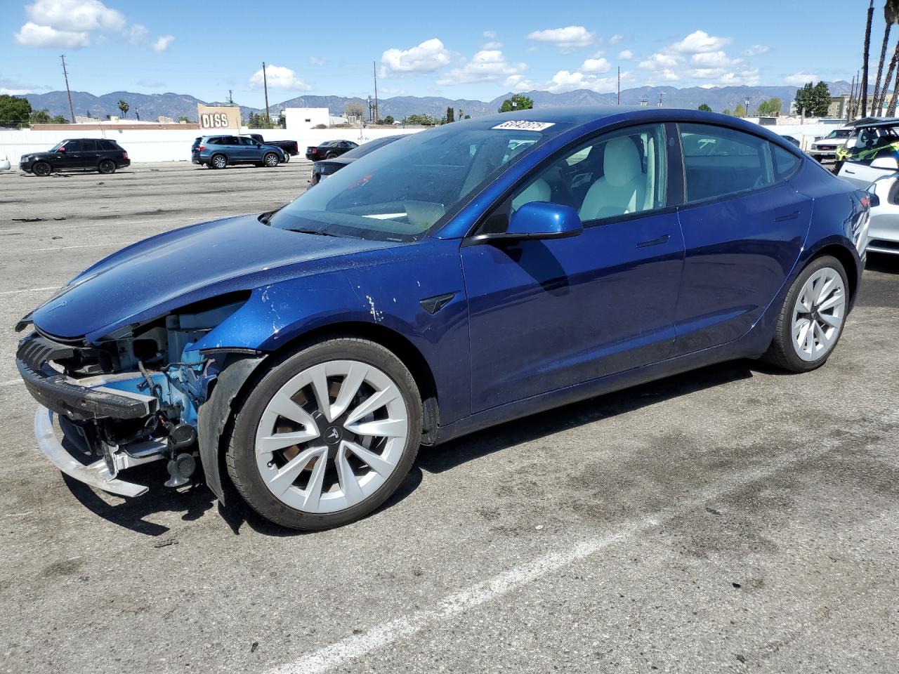 2022 Tesla Model 3, VIN 5YJ3E1EA4NF361410 — All over