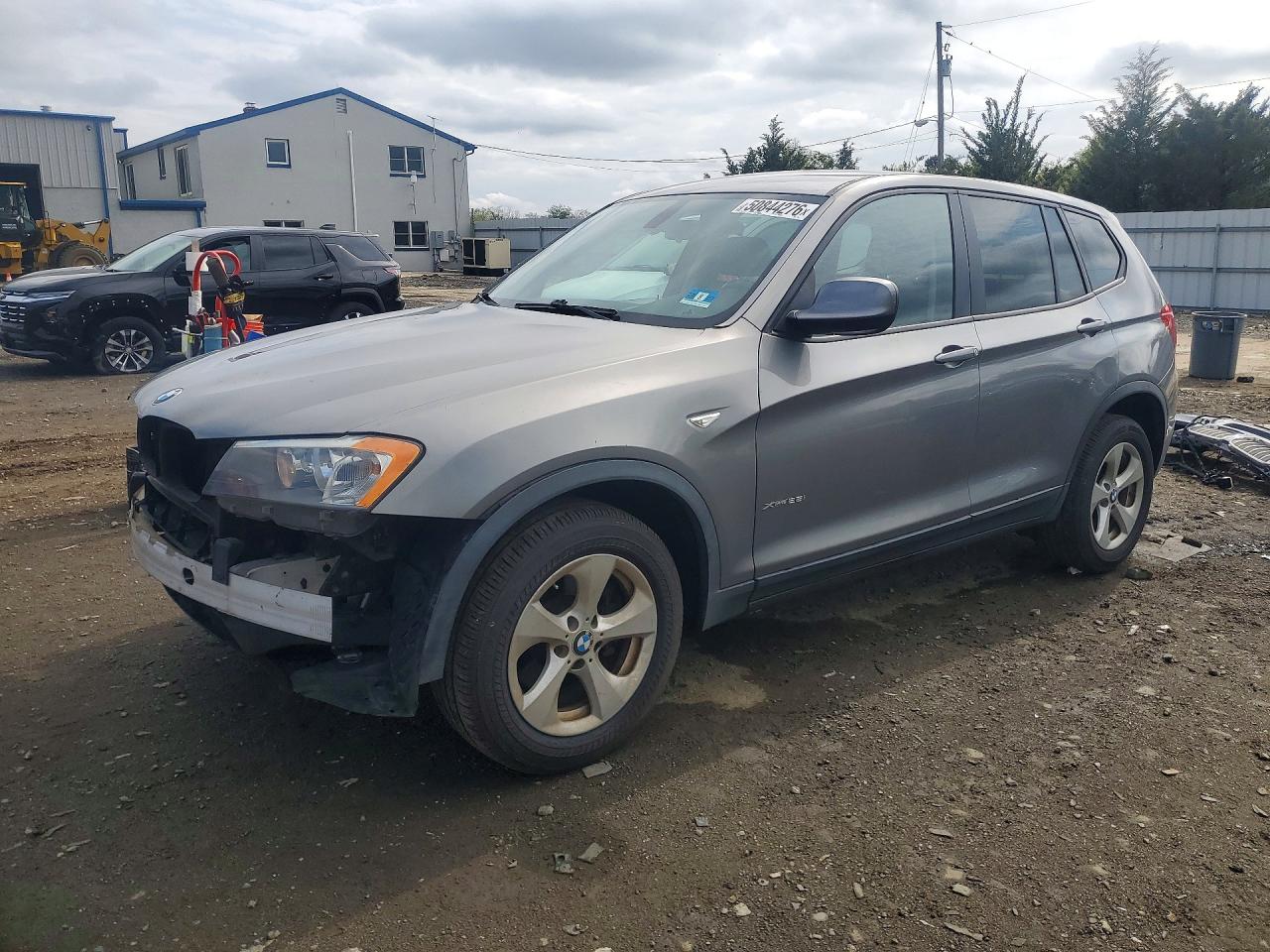 2012 BMW X3 28i, VIN 5UXWX5C5XCL722040 — Перед