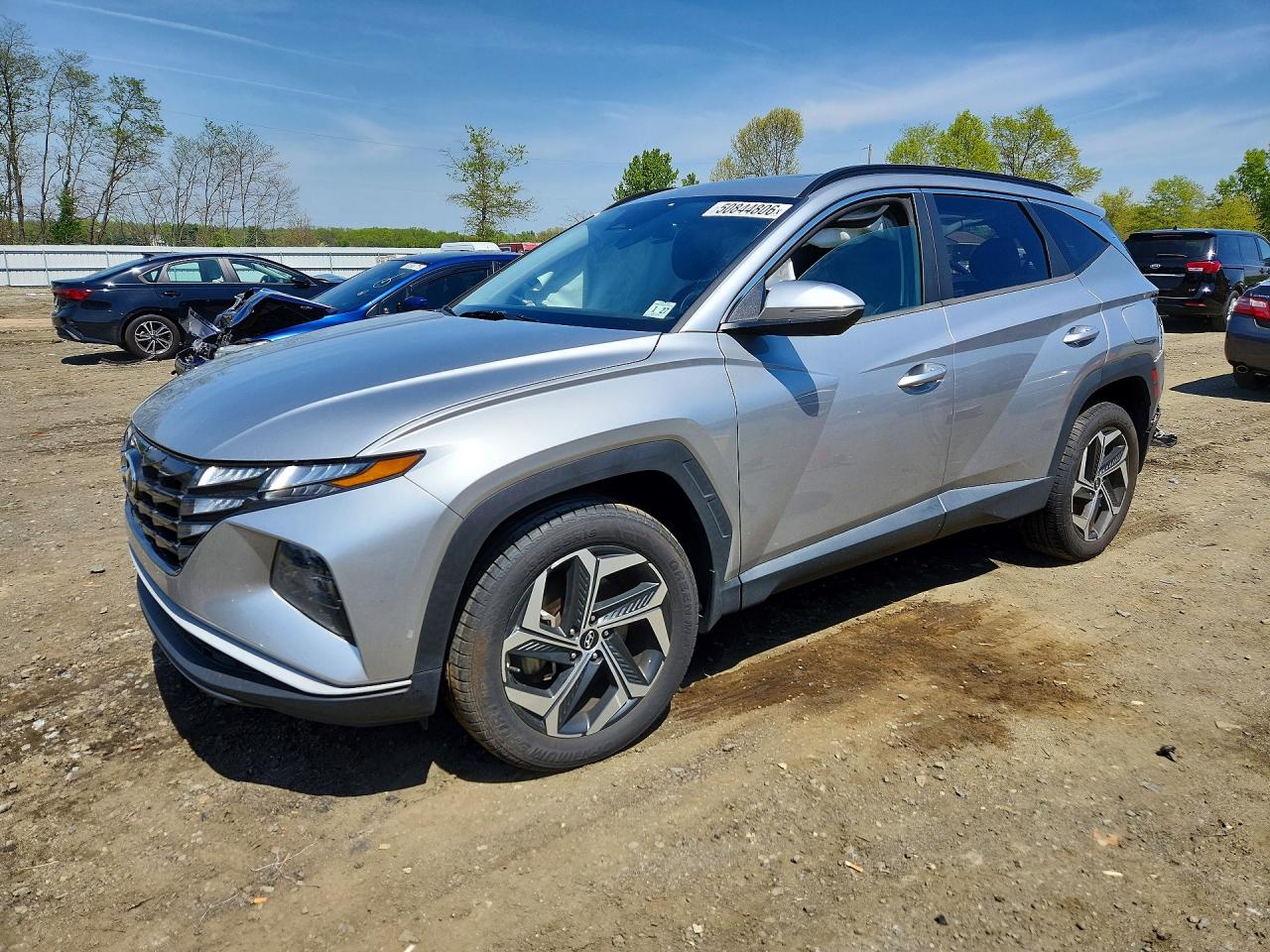 2022 Hyundai Tucson SEL, VIN 5NMJFCAE6NH071323 — Side