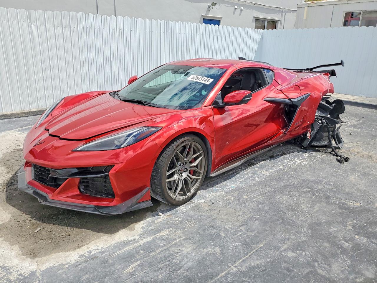 2025 Chevrolet Corvette 2LZ, VIN 1G1YE2D39S5600552 — Undercarriage