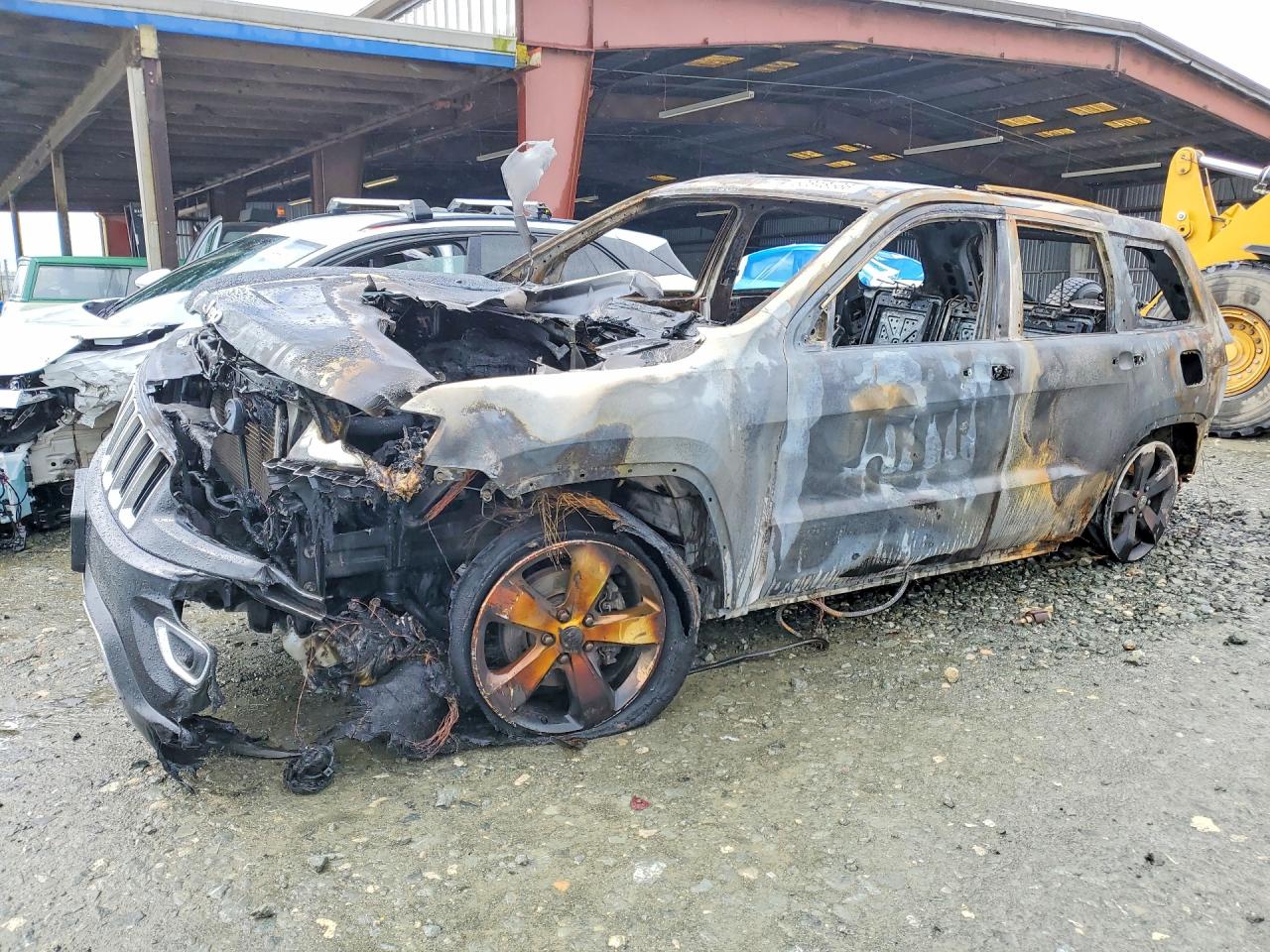 2014 Jeep Grand Cherokee Limited, VIN 1C4RJEBG7EC290447 — Vandalism