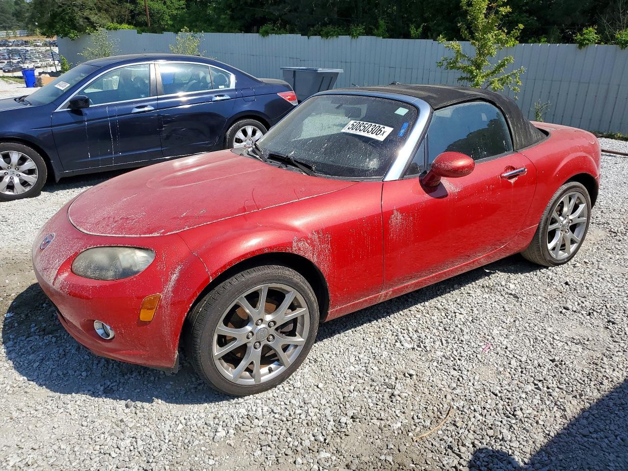 2006 Mazda MX-5 Miata Touring, VIN JM1NC25F360101127 — Minor dents and scratches