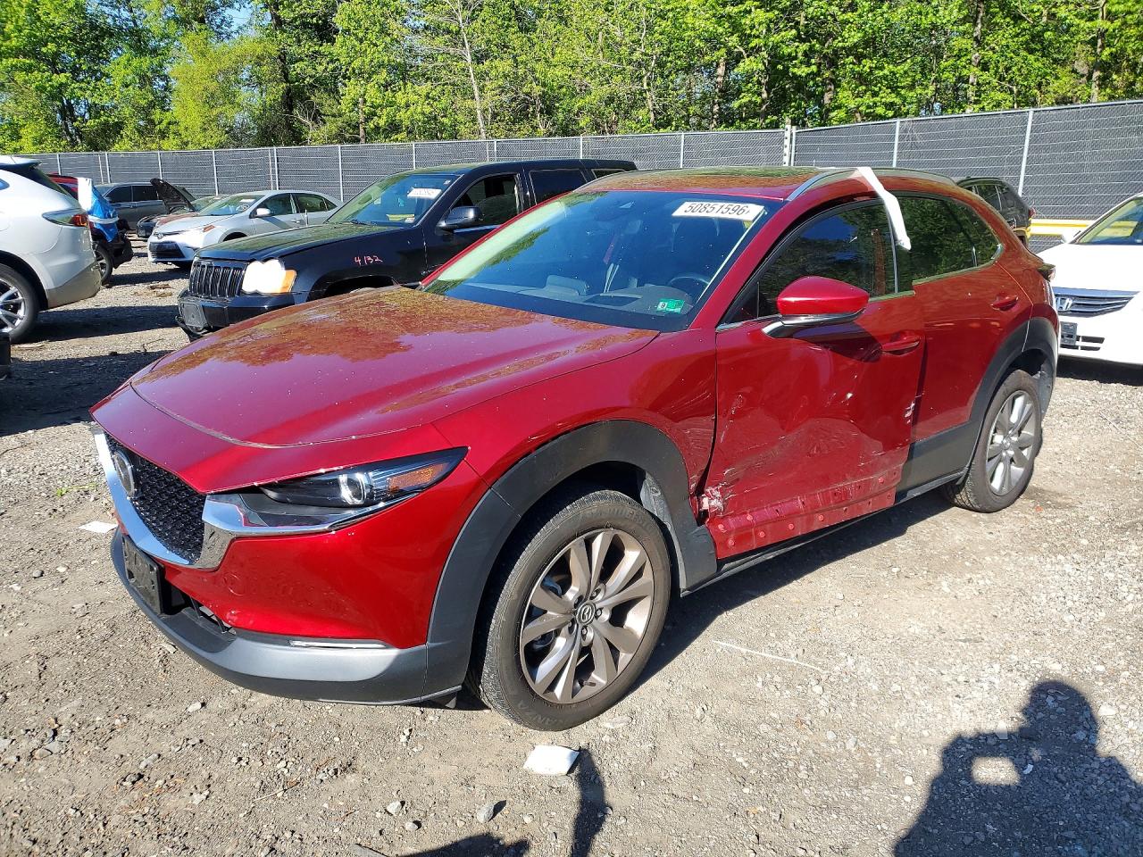 2022 Mazda CX-30 S Premium, VIN 3MVDMBDL3NM431005 — Бок