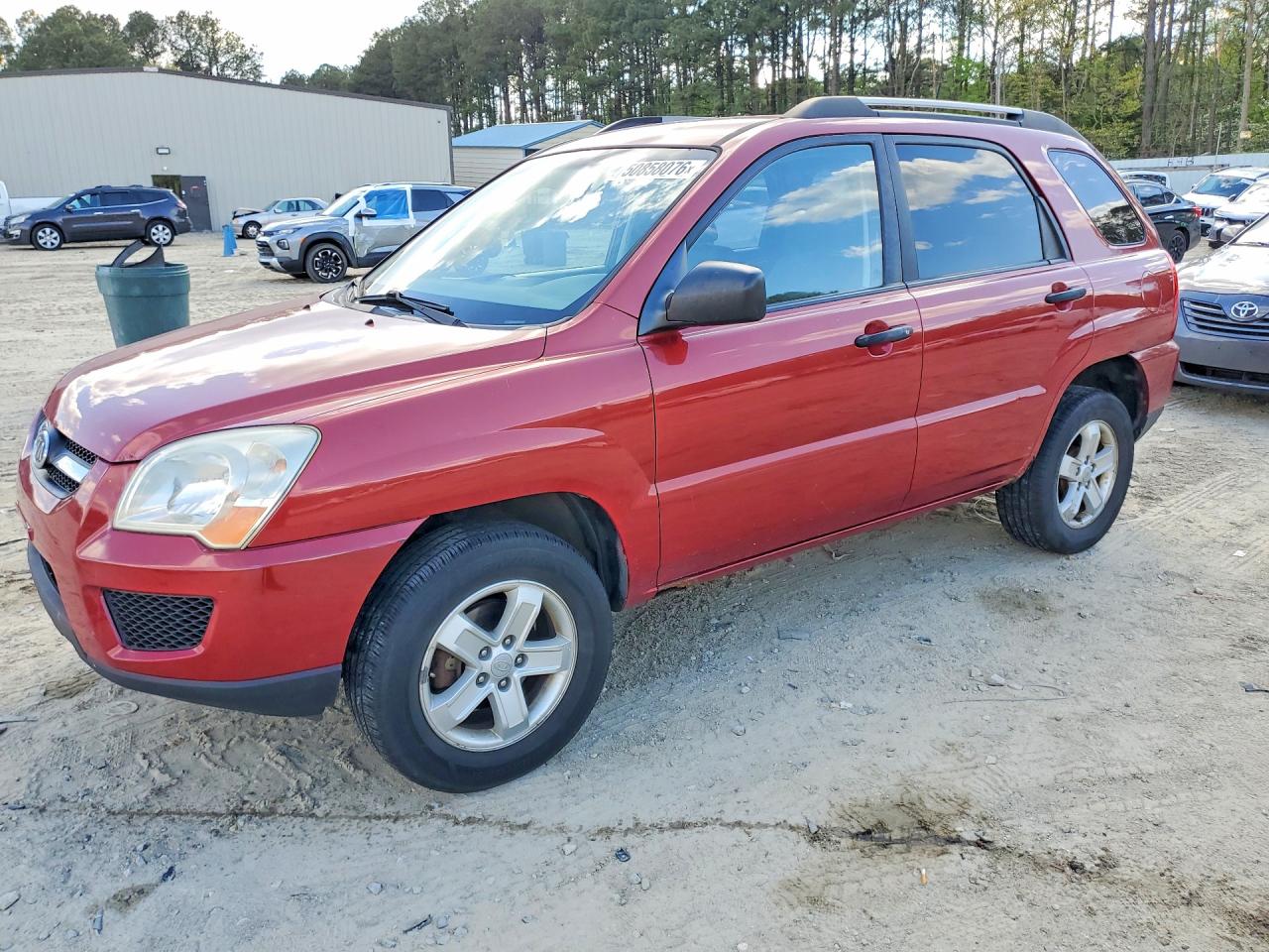 2010 Kia Sportage LX, VIN KNDKGCA36A7709457 — Normal wear