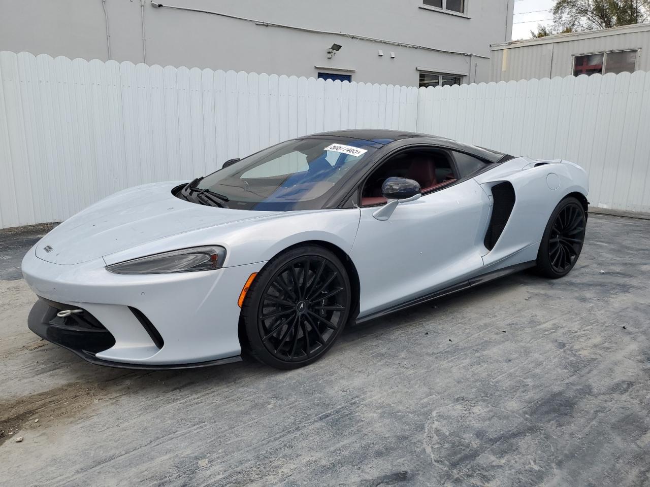 2021 McLaren GT, VIN SBM22GCA8MW001407 — Burn