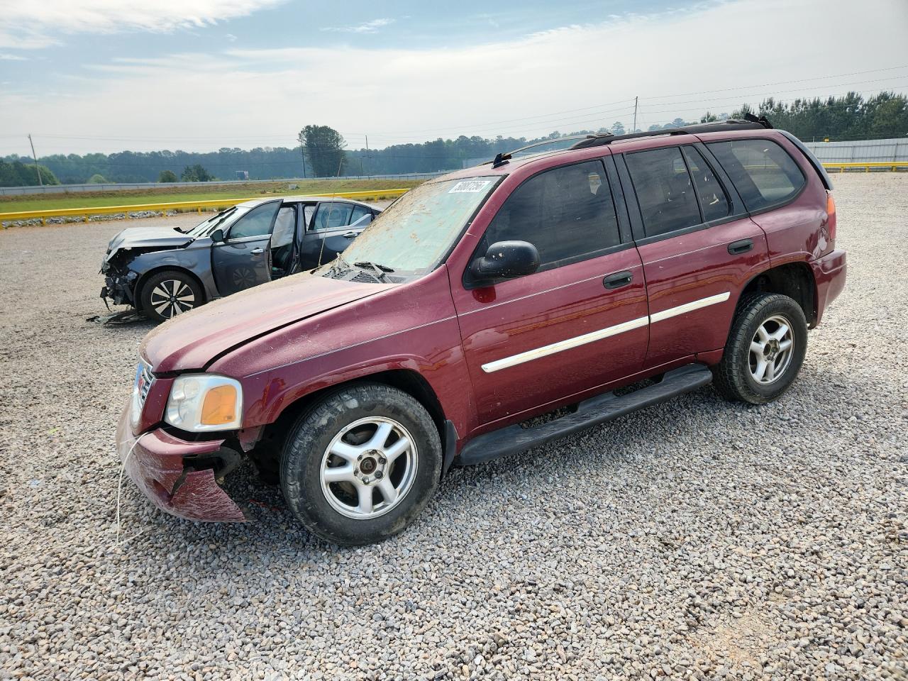 2007 GMC Envoy SLE, VIN 1GKDT13S272263198 — Перед