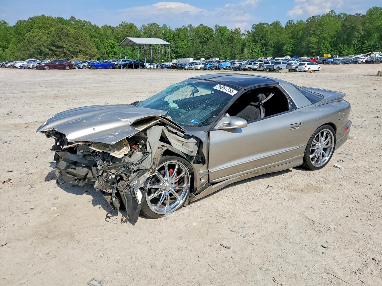 2002 Pontiac Firebird Firebird, VIN 2G2FS22K322106592 — Front end
