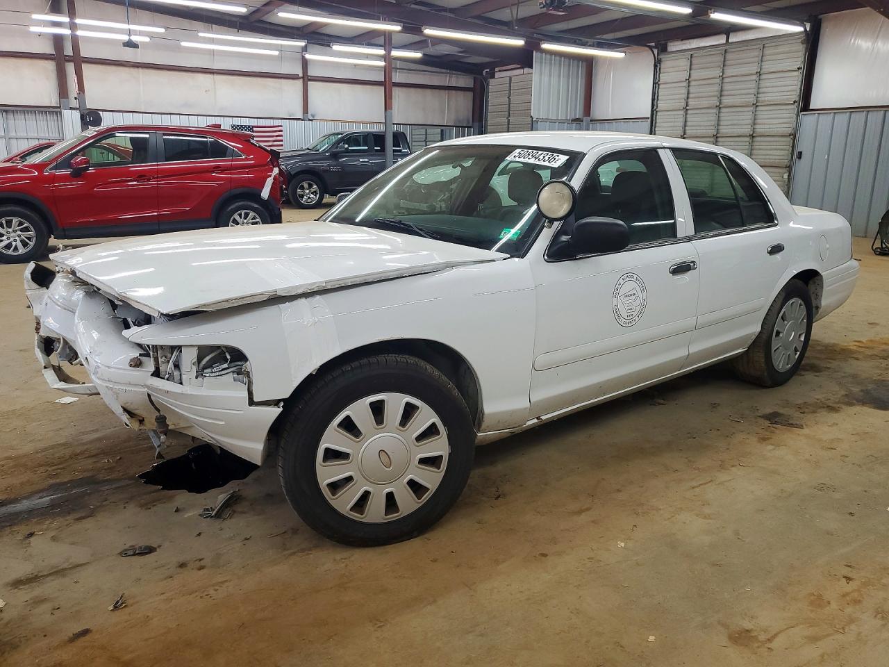 2008 Ford Police Interceptor, VIN 2FAHP71V18X122306 — Front end