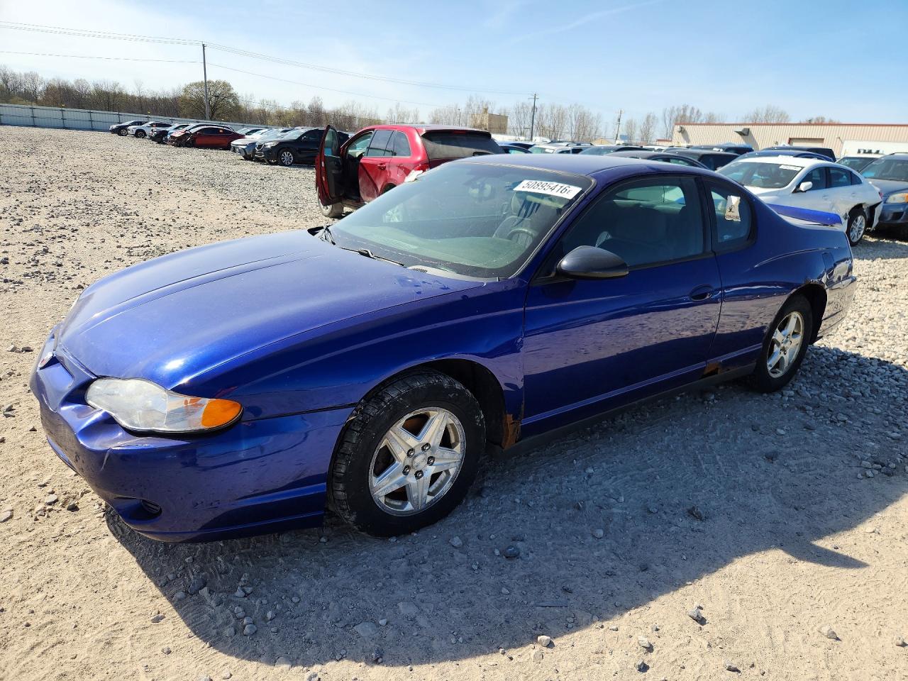 2005 Chevrolet Monte Carlo LS, VIN 2G1WW12E559207383 — Rear end