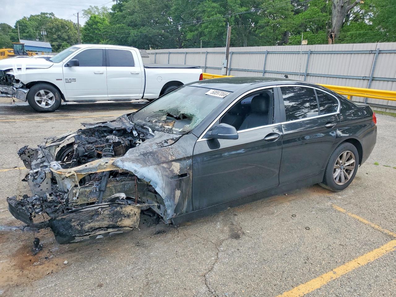 2014 BMW 5 Series 528i, VIN WBA5A5C59ED505944 — Burn