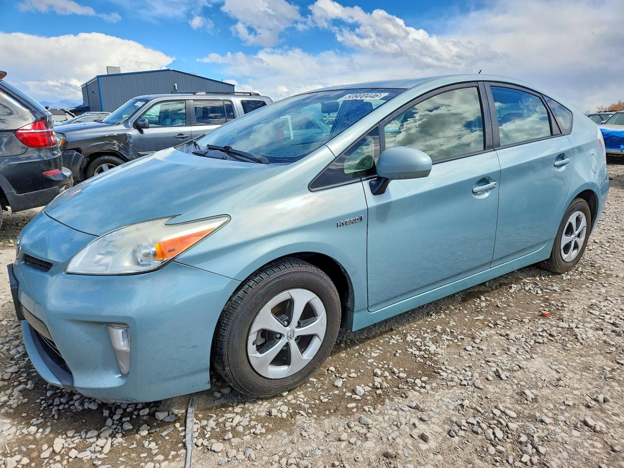 2014 Toyota Prius Four, VIN JTDKN3DU8E1767492 — Rear end