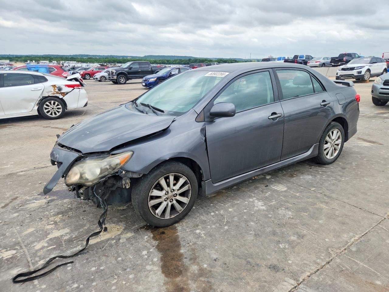 2010 Toyota Corolla S, VIN 2T1BU4EE6AC496938 — Front end