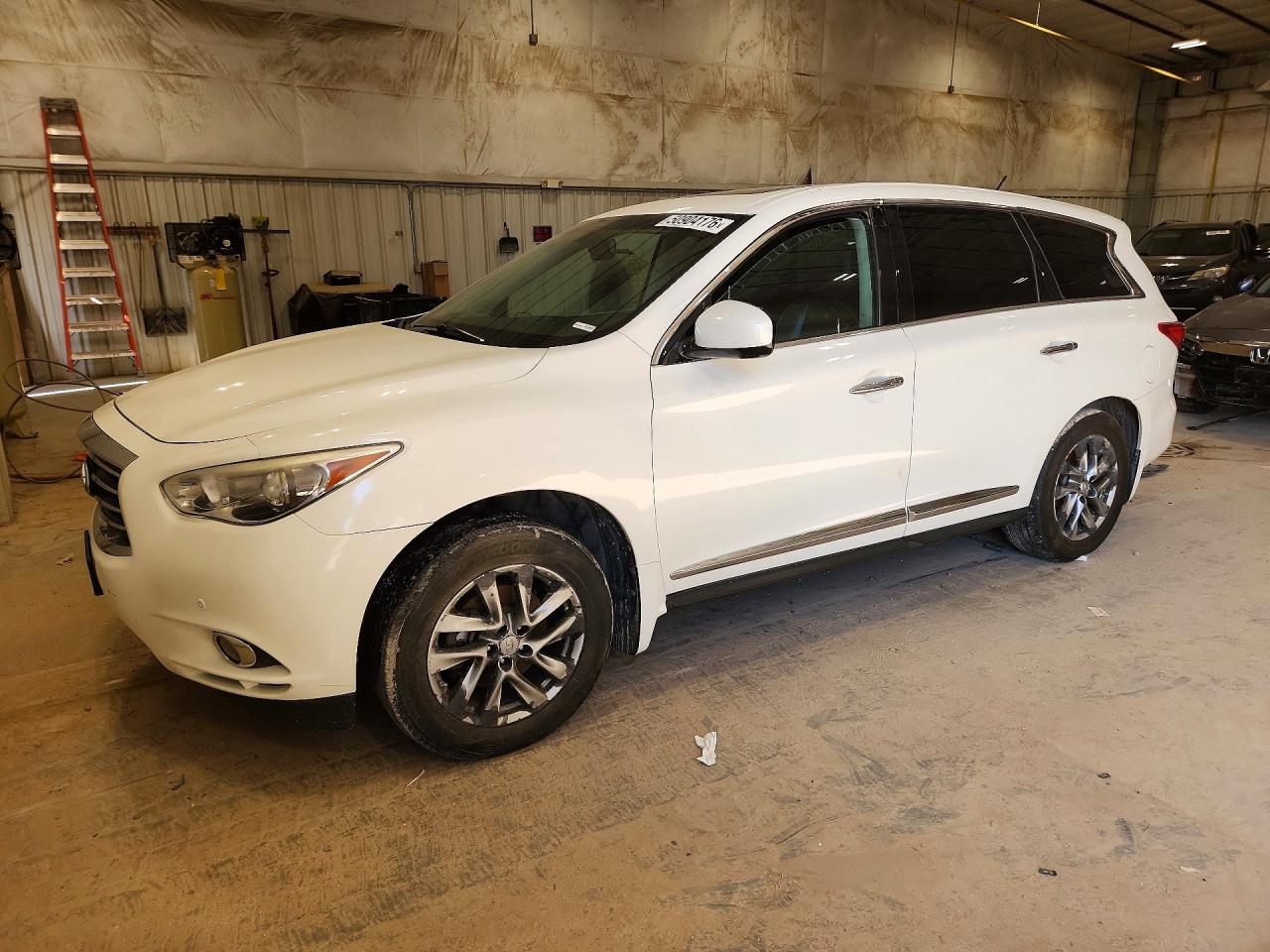 2013 Infiniti JX35, VIN 5N1AL0MM9DC321303 — Rear end