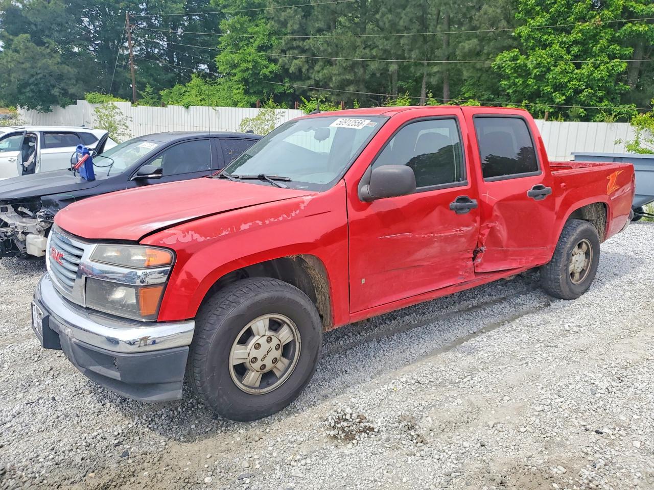 2008 GMC Canyon, VIN 1GTCS33E788184432 — Бок