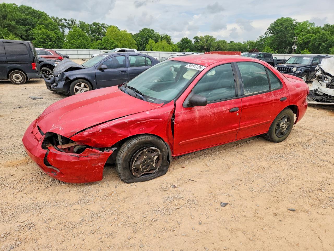 2003 Chevrolet Cavalier, VIN 1G1JC52F837134897 — Front end