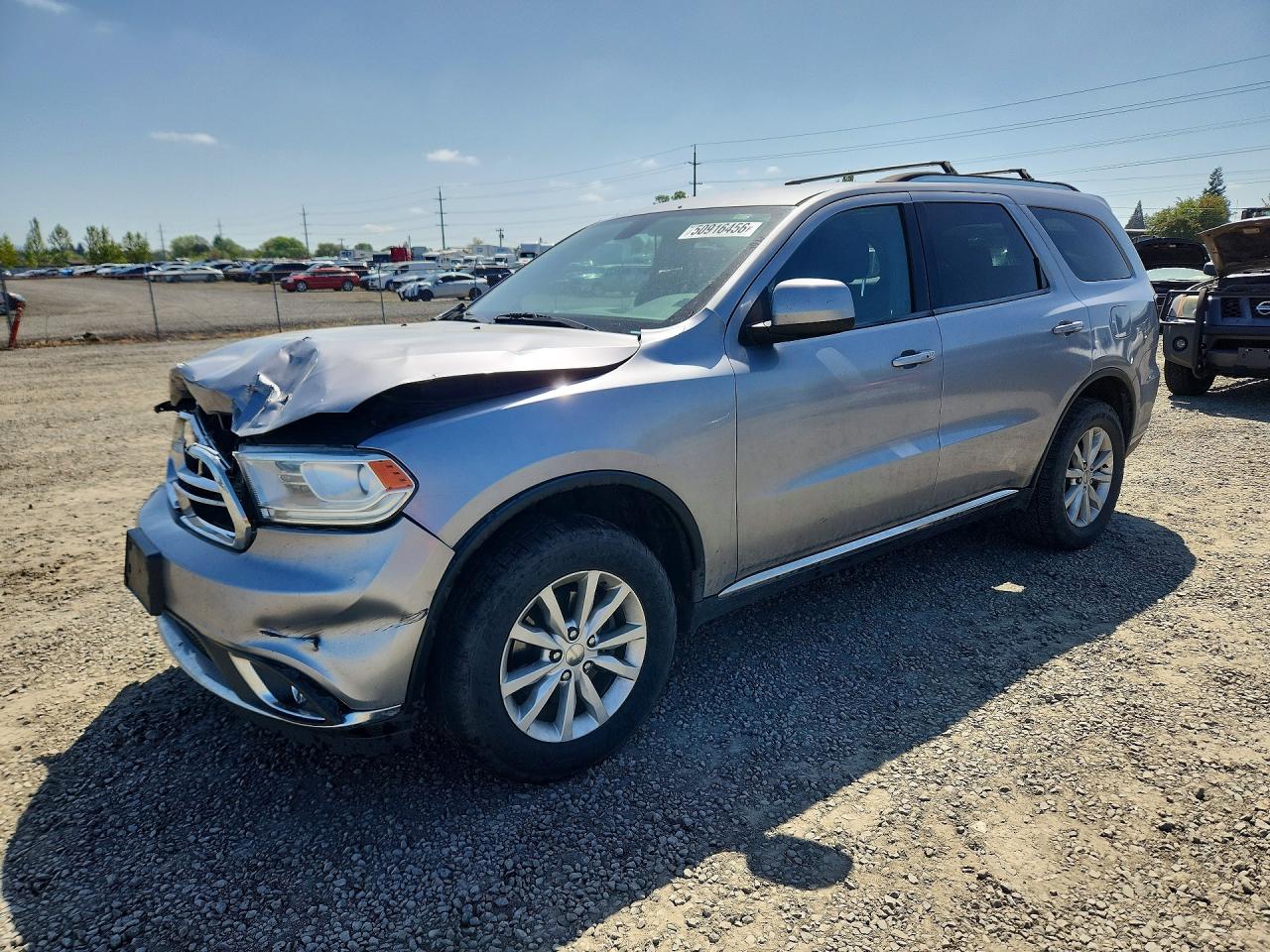 2015 Dodge Durango SXT, VIN 1C4RDJAG8FC745972 — Front end