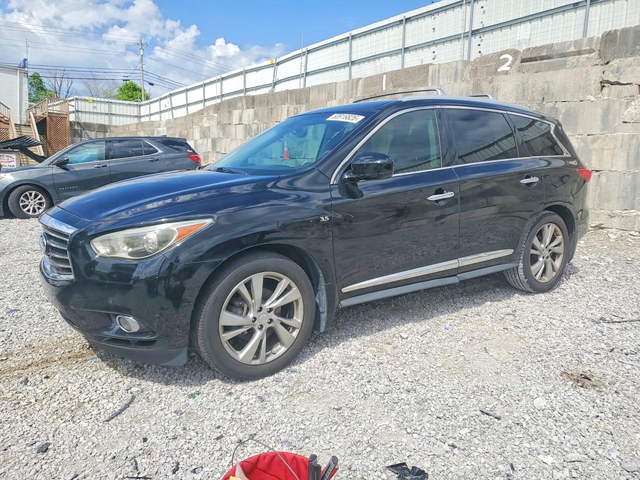2015 Infiniti QX60, VIN 5N1AL0MN9FC522971 — Side
