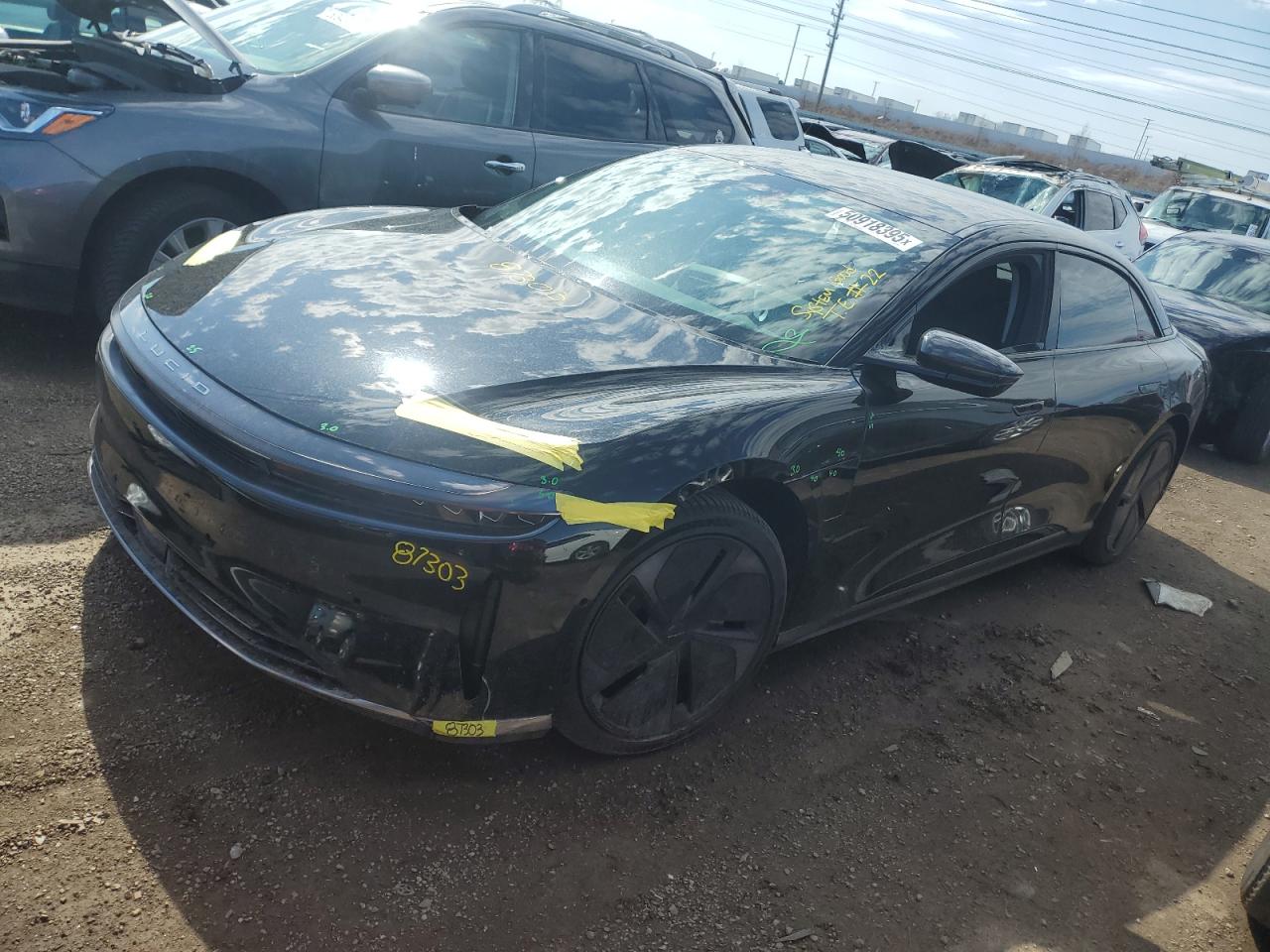 2025 Lucid Air Pure, VIN 50EA1PGA5SA003672 — All over